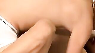 Dominatrix Barebacks Big-Dicked Stud - Raw Anal Threesome