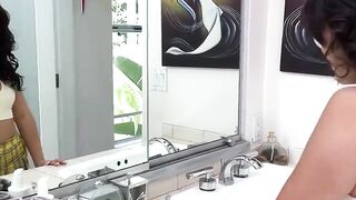Petite-Asian's Mini Skirt Magic - Shrinks Doctor In Awe