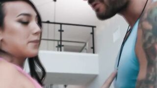 Anal Creampie Fever #2 - Hot Blonde Babe Gets Anal Sex From Hunk & Facial
