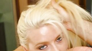 Sexy Babe Gives A Wild Ride On Her Yummi Tool - Hot Blonde Teen Fucked Hard By Older Guy
