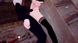 Фута Йор и Фута Фиона трахают друг друга. Spy × Family 1 серия
