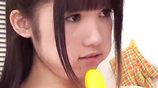 Teeny-tiny teenage babe gets her first blow job lesson from an experienced pro!!