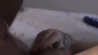 Sloppy Blow Job - Petite Brunette Teen Gives Deepthroat And Swallows Huge Load