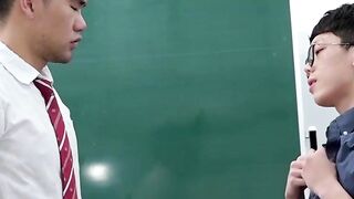Asian Teacher Fucked Raw By Student In Classroom - PornPros