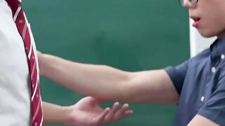 Asian Teacher Fucked Raw By Student In Classroom - PornPros