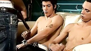 Three's A Charm - Twinks Enjoy Intense Anal Sex With Big Dick Buddy