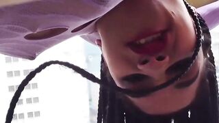 Jay Brown's Pornstar Debut - Sloppy Blowjob & Rough Sex on Hardwood Floor