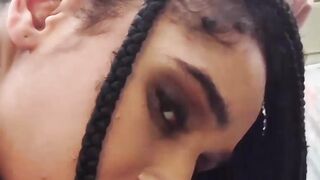 Jay Brown's Pornstar Debut - Sloppy Blowjob & Rough Sex on Hardwood Floor