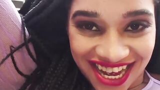 Jay Brown's Pornstar Debut - Sloppy Blowjob & Rough Sex on Hardwood Floor