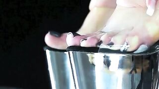 Foot Worship Goddess - Eat Your Mistress' Feet in Gloryhole Confession Booth