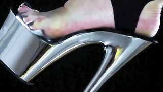 Foot Worship Goddess - Eat Your Mistress' Feet in Gloryhole Confession Booth