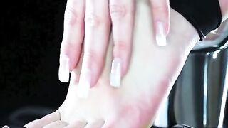Foot Worship Goddess - Eat Your Mistress' Feet in Gloryhole Confession Booth