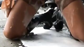 Hot MILF Gina Kimmeer Fucked From Behind - POV Perspective