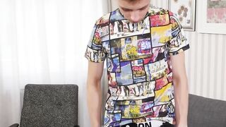 Euro Hunk's Solo Jack Off - Hot Stud Wanking Massive Dick