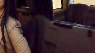 Busty Taxi Driver Lady Gang Gets Wet And Messy Facial After Hardcore Fuck