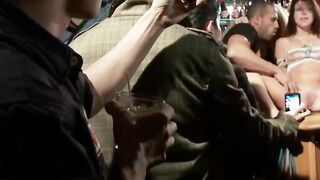 MiaGold Public GangBang Anal Orgy