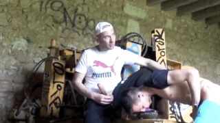 Fabulous Fellatio Fiesta - Skinny Babe Gets Facial From Huge Dick