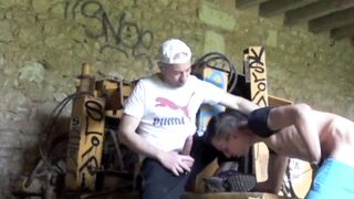 Fabulous Fellatio Fiesta - Skinny Babe Gets Facial From Huge Dick
