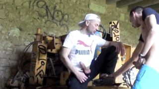 Fabulous Fellatio Fiesta - Skinny Babe Gets Facial From Huge Dick