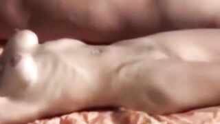 Exotic Step-Mother Flashes Her Newly Enhanced Breasts at Public Beach