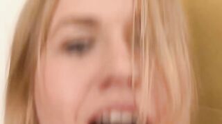 Blonde Babes Share Big Black Monster Dick in Hardcore Threesome