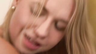 Blonde Babes Share Big Black Monster Dick in Hardcore Threesome