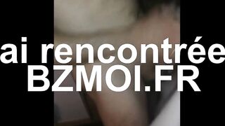White Slut Gets Fucked Hard - French MILF Rides Big Dick POV