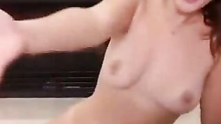 Redhead Babe Masturbates And Leaves Us All Excited" (French to English translation)