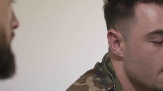 Alpha Wolf's Muscle Meat Worshipped By Submissive Male - Gay Porn