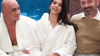 Hot Wife Shares Her Honeymoon Bed With Husband's Friend