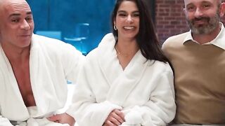 Hot Wife Shares Her Honeymoon Bed With Husband's Friend