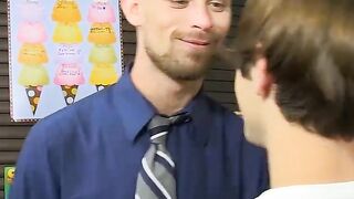 Twinks In Uniform #2 - Teacher's Pet Gets A Hard Lesson