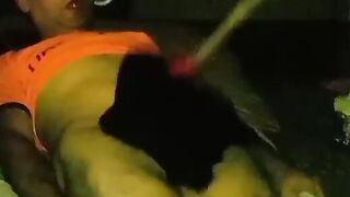 Green Teen Maid Fetish - Cleaning Your Dick With A Greentex Uniform And Gloves