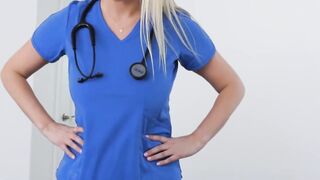 Naughty Nurse Vanessa Cages Riding Big Dick Of Patient - POV Blowjob & Creampie