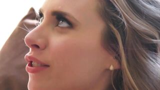 Petite Brünnette Charmed - Soldier's Wife Gives Him A Surprise On His Last Day Off