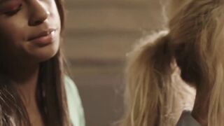 Brunette Babe Autumn Fall's Big Tit Erotic Pussy Lick Session With Blondie