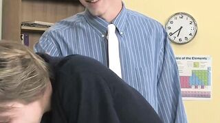 Naughty college girl Gets Spanking Lesson From Teacher