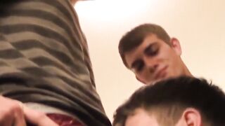 Fraternity Bros Plow And Raw-Fuck A 's Ass In Group Orgy