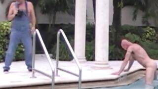 Bare-Assed Dads Breed Each Other Raw Outdoors