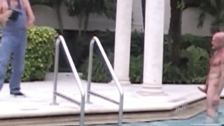 Bare-Assed Dads Breed Each Other Raw Outdoors