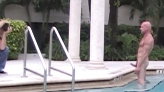 Bare-Assed Dads Breed Each Other Raw Outdoors