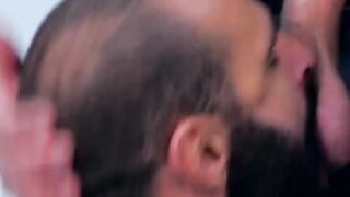 Classy Hunk's Ass Drilling Session - Slutty Blonde Gives A Deepthroat BJ