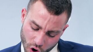 Classy Hunk's Ass Drilling Session - Slutty Blonde Gives A Deepthroat BJ