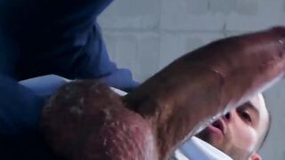Classy Hunk's Ass Drilling Session - Slutty Blonde Gives A Deepthroat BJ