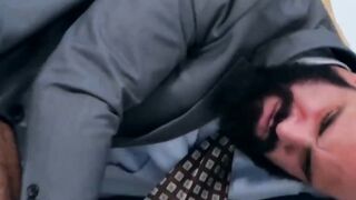Classy Hunk's Ass Drilling Session - Slutty Blonde Gives A Deepthroat BJ