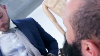 Classy Hunk's Ass Drilling Session - Slutty Blonde Gives A Deepthroat BJ