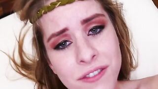 Petite Teen's Wet Dream - Step-Daughter Fucked Hard By Dad And Creampied