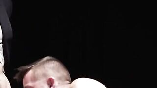 Big Dick Master Stretches Petite Slut's Ass in Hardcore Anal Sex