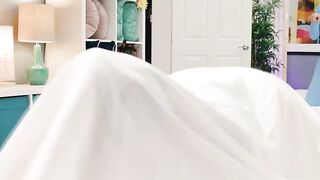 Big-Boobs Blondie & Curvy Sales Lady Share A Big Dick - POV