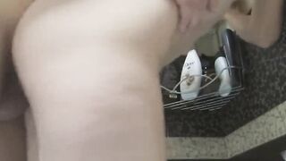 Teen Bubble Bath Blowjob - Petite Teens Riding Big Dick in Bathtub